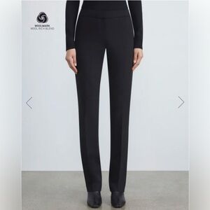 Lafayette 148 New York Wool Double Face Barrow Pant